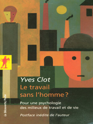 cover image of Le travail sans l'homme ?